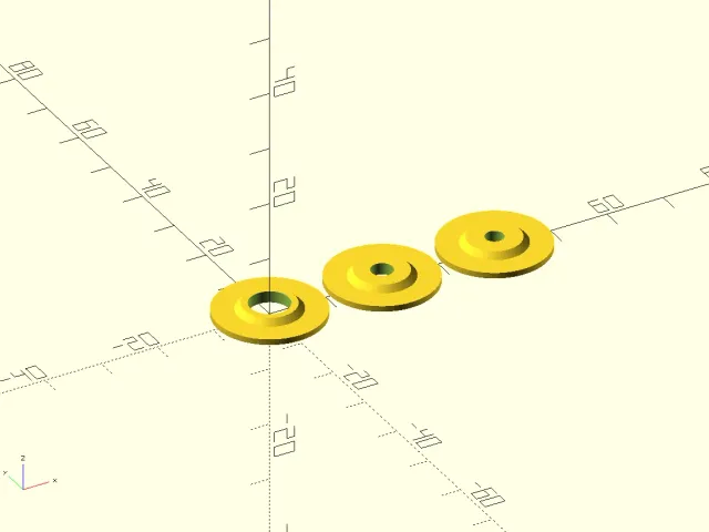 Flow Limiter Restrictor Watersaver OpenSCAD