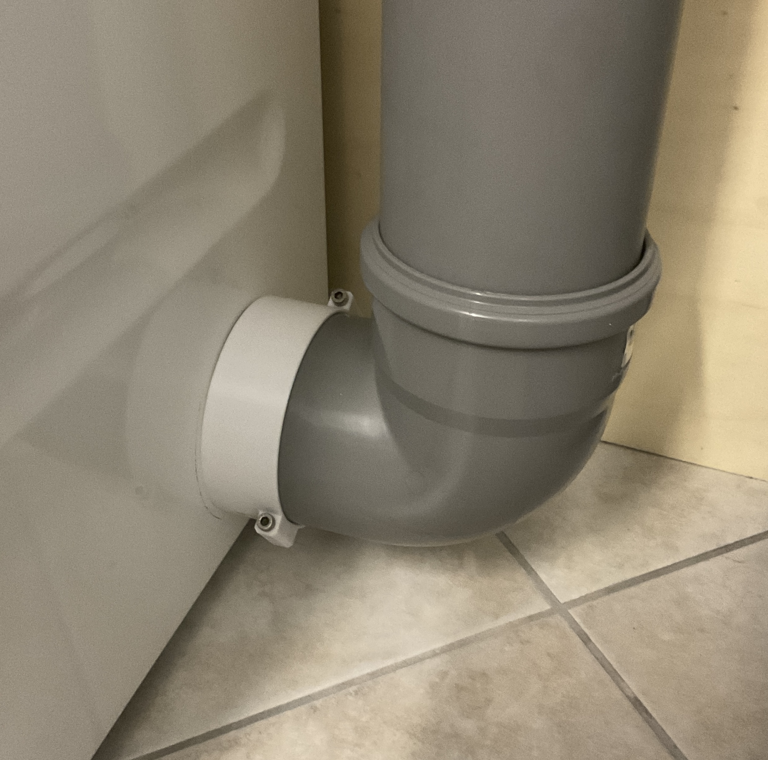 Adapter to connect tumble dryer (⌀105mm) to pipe (DN110) by H3dSprint