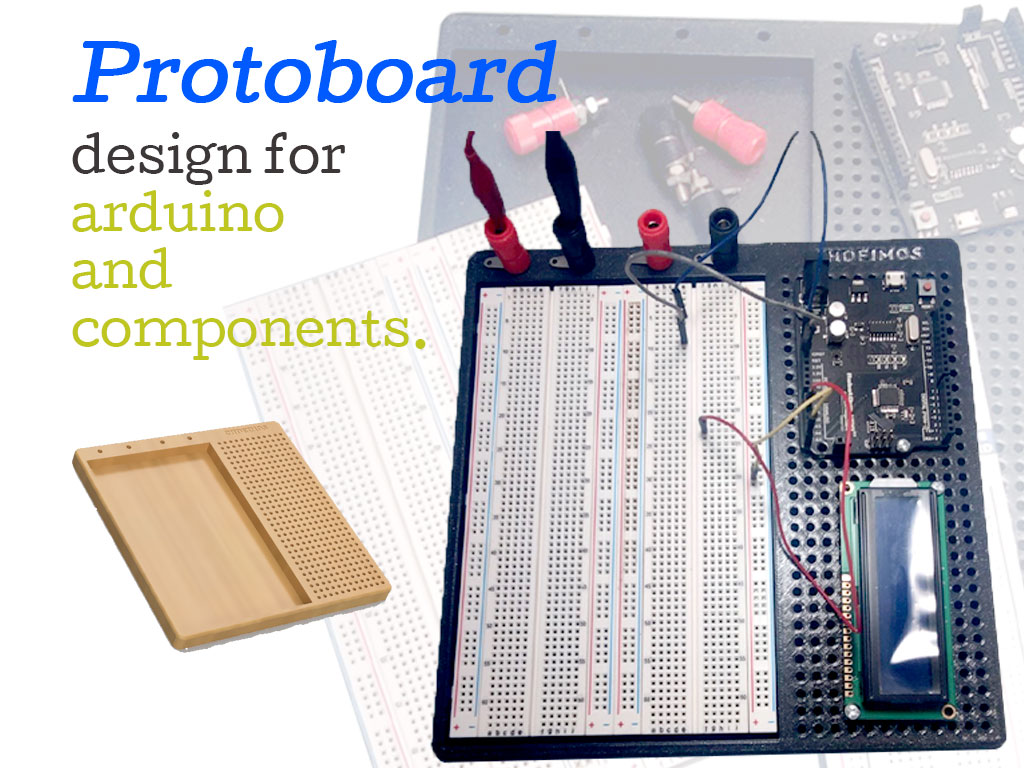 Soporte Placa Protoboard Arduino