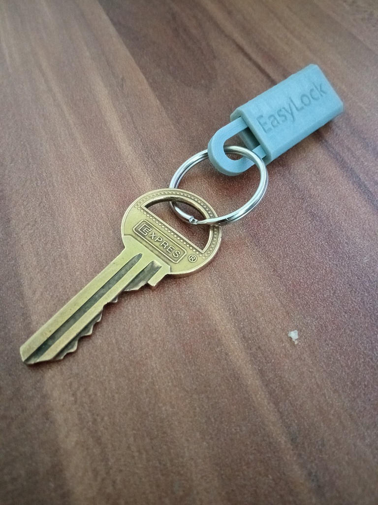 Simple lock keychain (EasyLock)