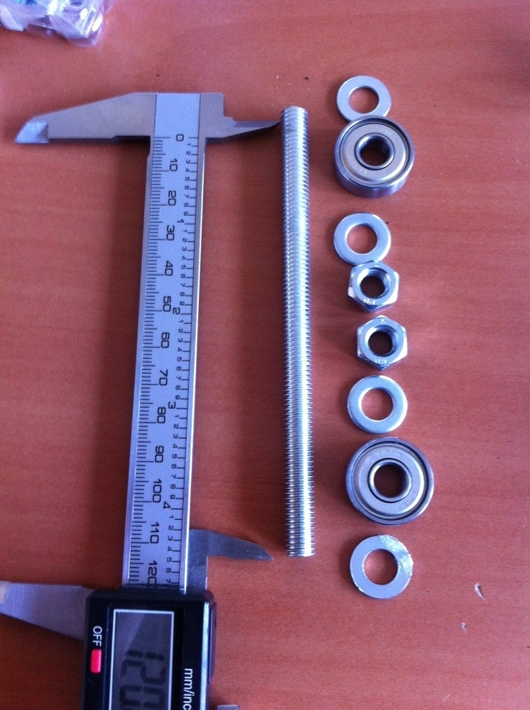 Filament spooler with makerbeams — miniatura 2
