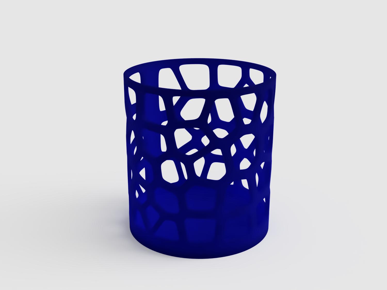 Voronoi Cup Pen Holder