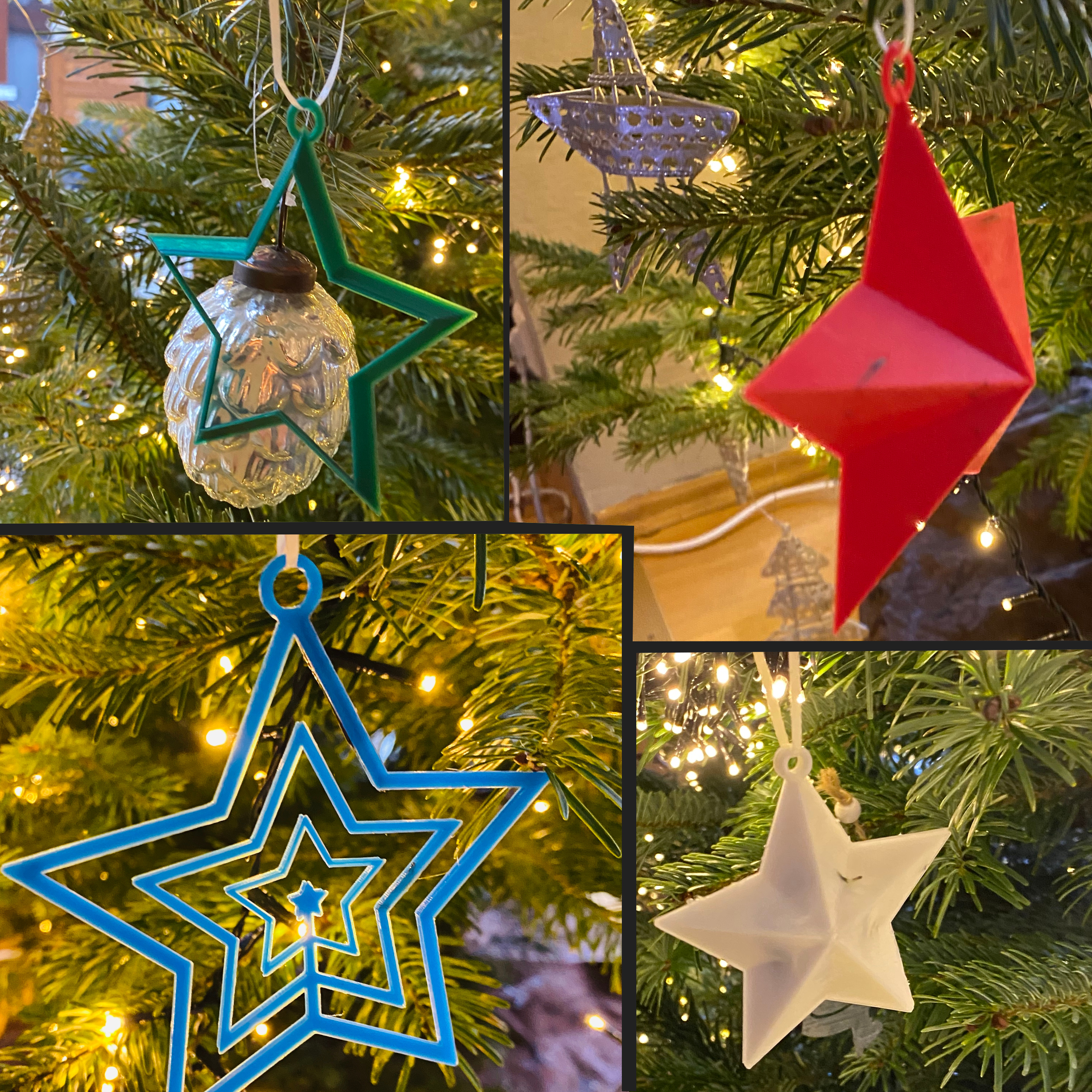 Christmas Stars - different types