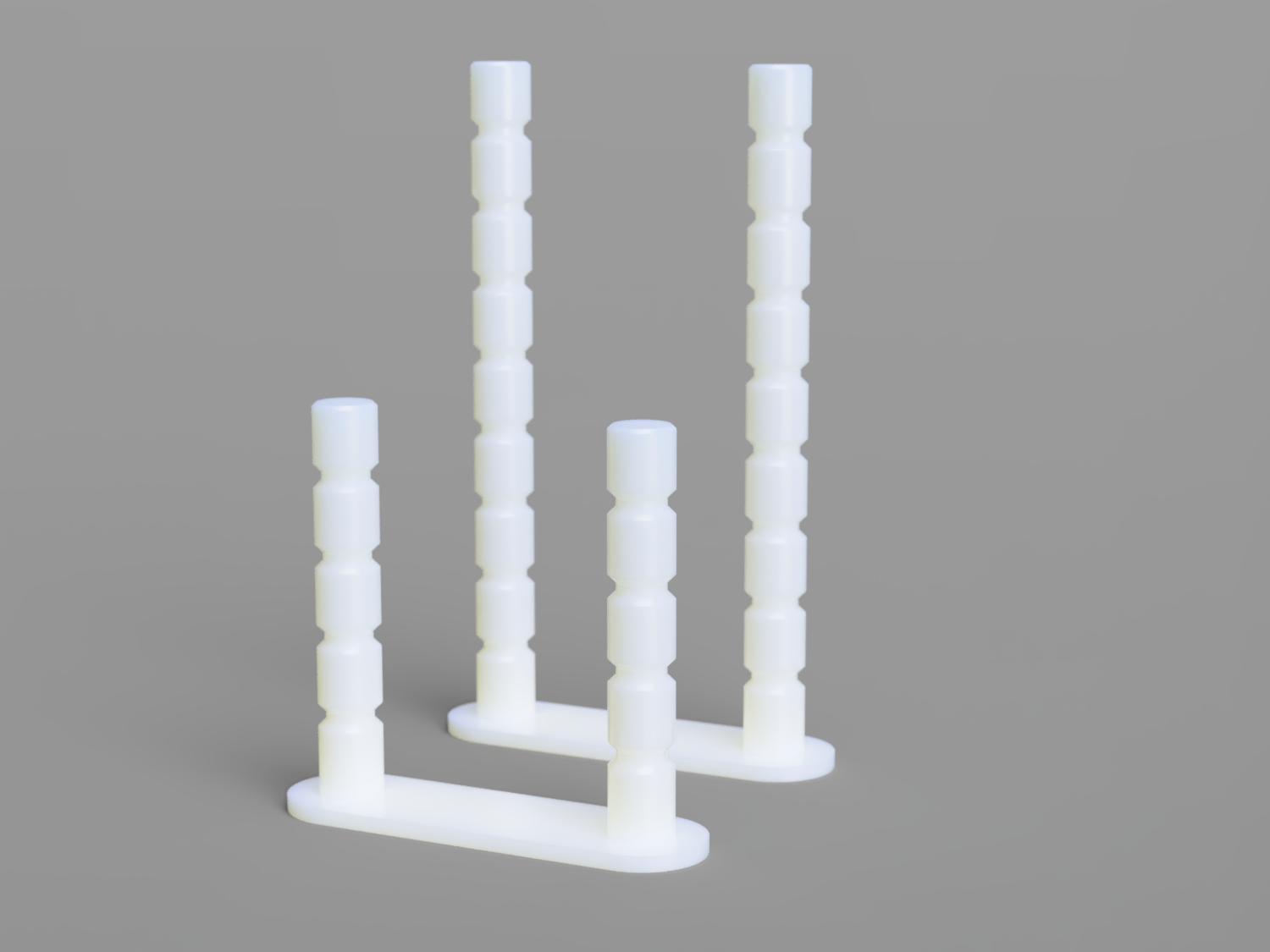 Small retraction test with marks