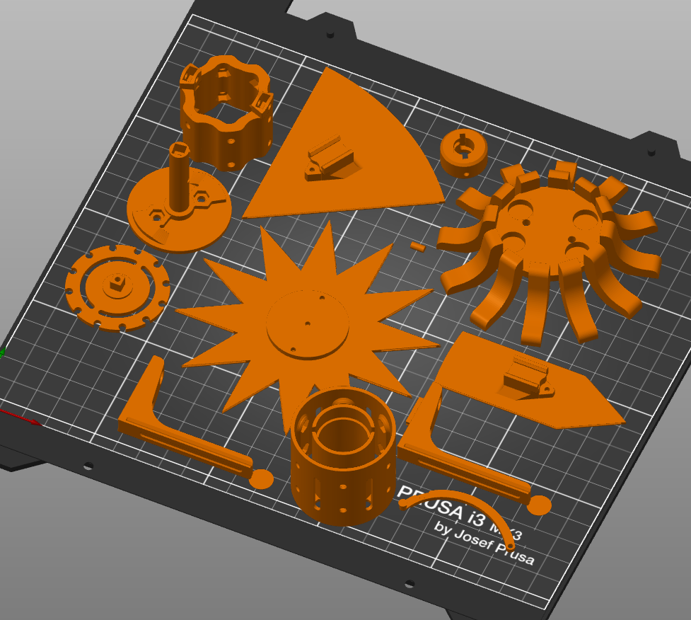 Expanding rotating table by m750 Download free STL model