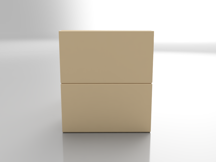 Parametric modular Drawer stackable  | Tiroir Modulaire Paramétrique superposable / Box parametric for drawer — miniatura 3
