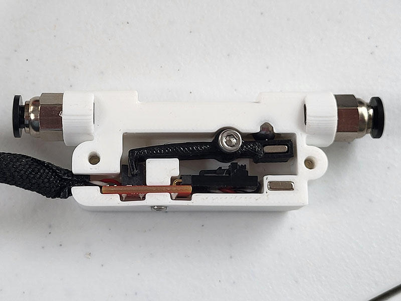 PrusaMINI Filament Sensor Box With PC4-M10 Couplers