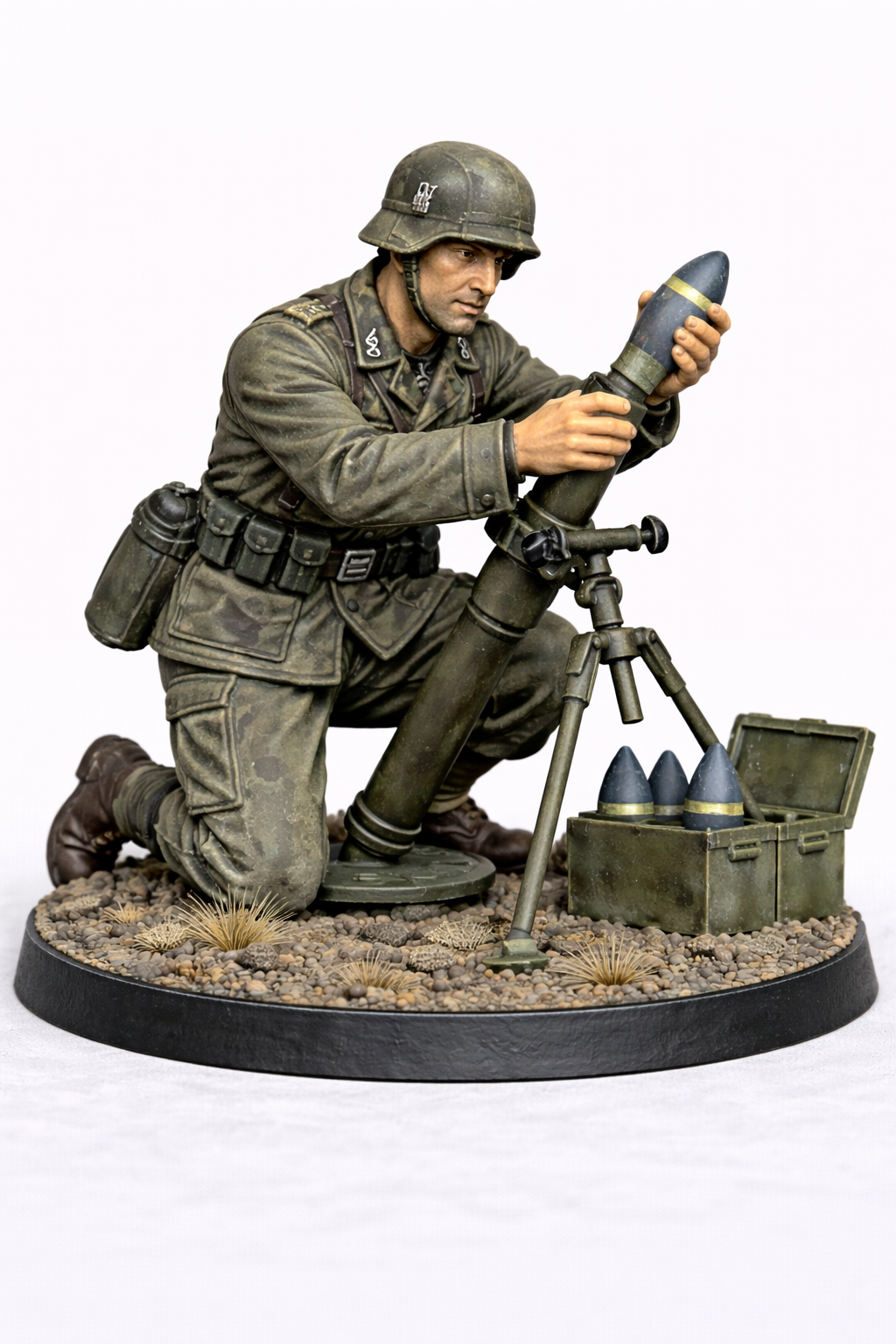 Bolt Action WW2 German Mortar