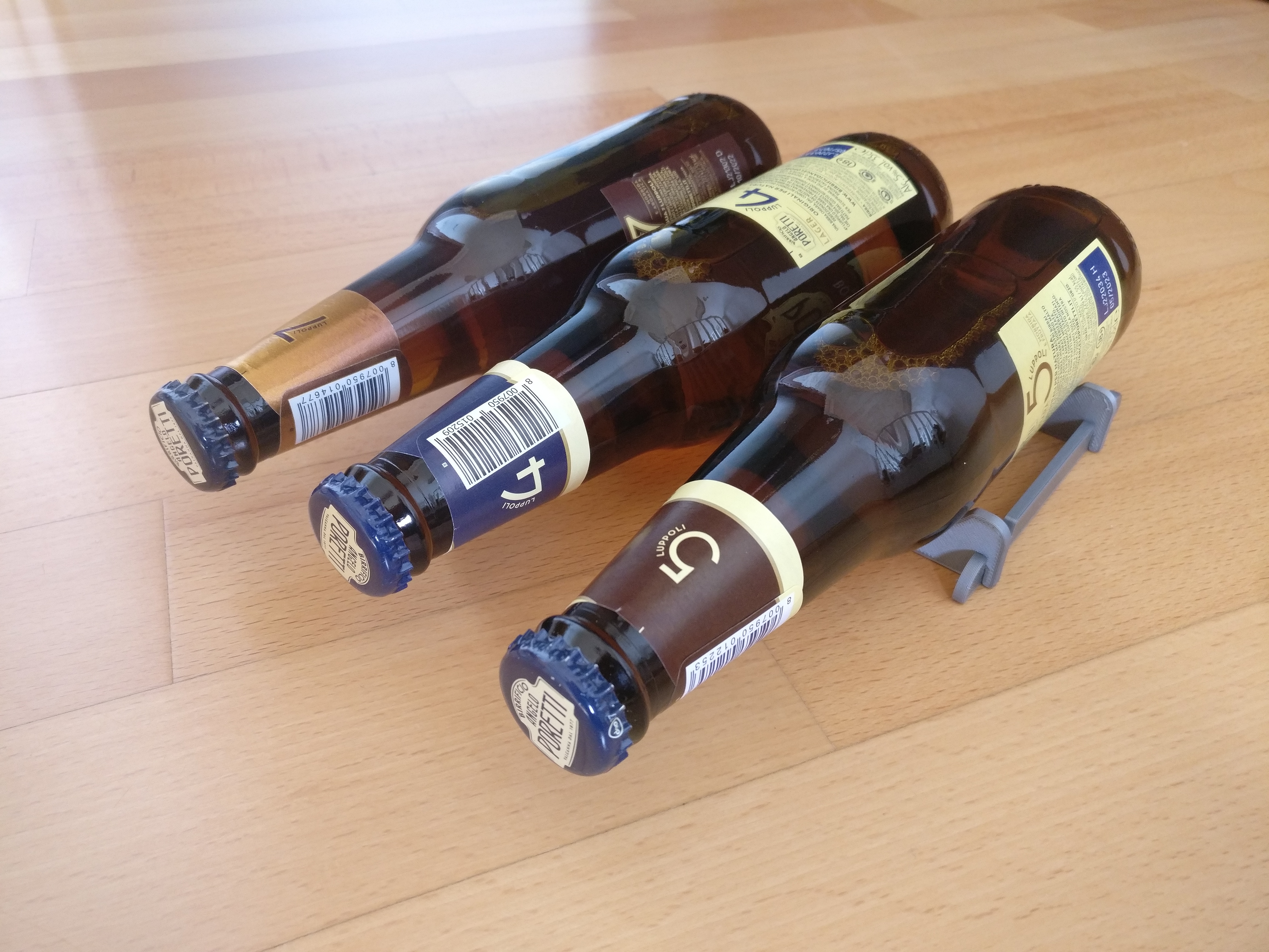 Modular beer rack for fridge
