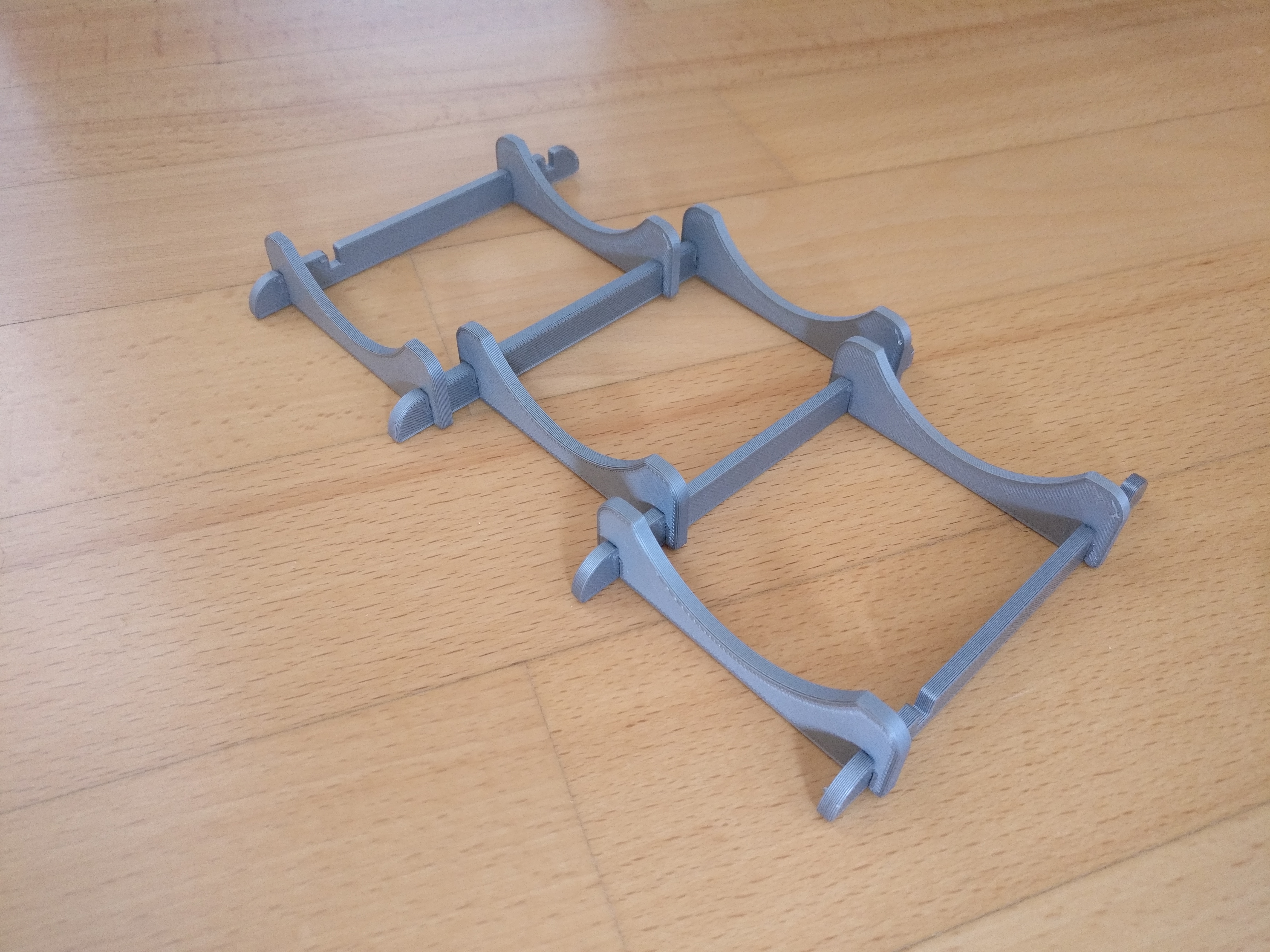 Miniatura 4 do modelo 3D Modular beer rack for fridge