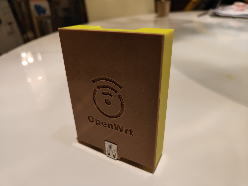 Raspberry Pi 1B router case by linlunson | Download free STL model ...