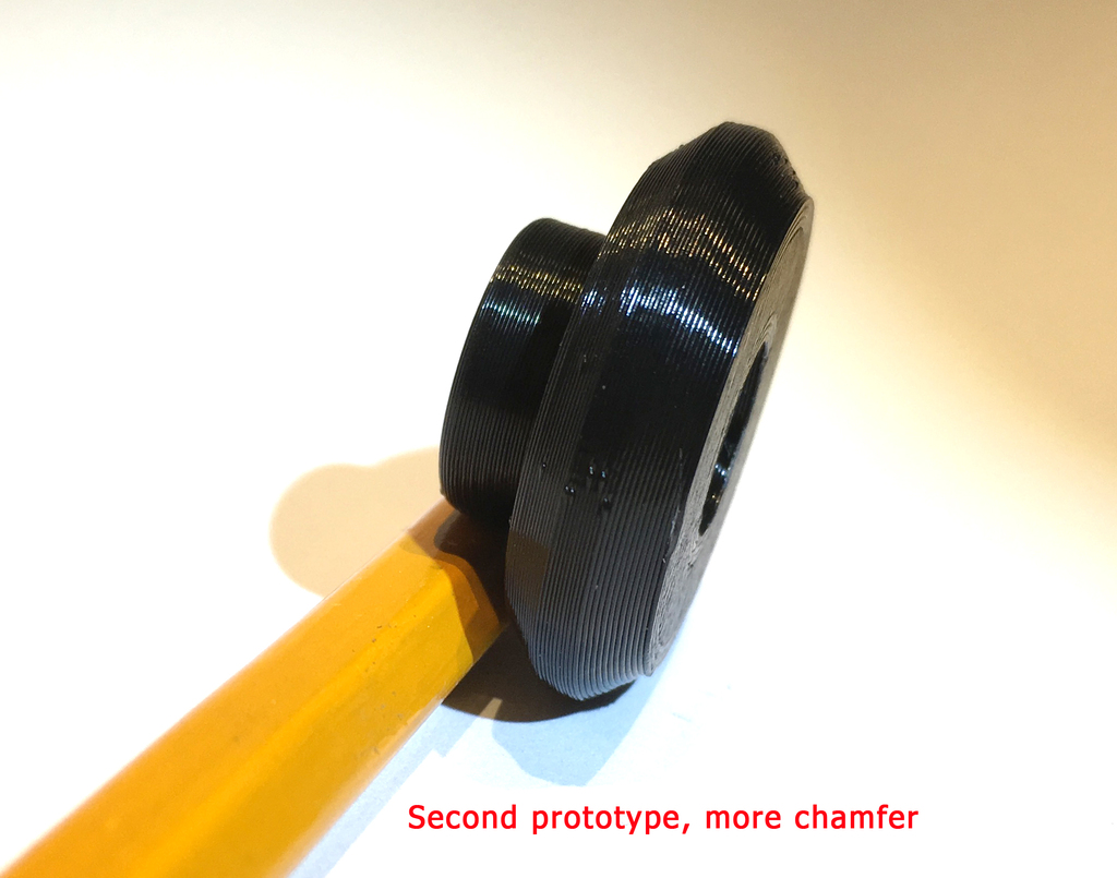 Miniatura 5 do modelo 3D Replacement Drawer Roller
