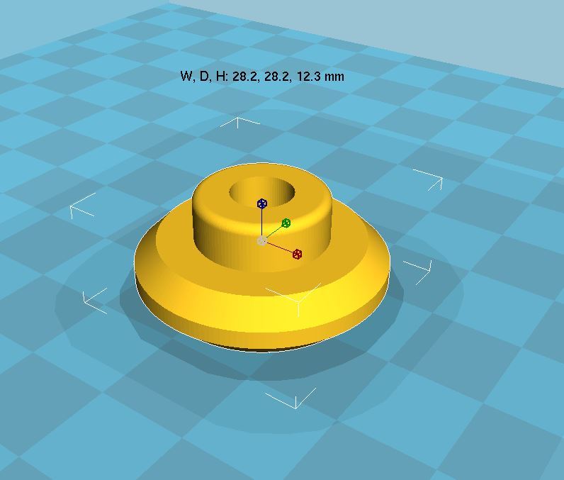 Miniatura 6 do modelo 3D Replacement Drawer Roller