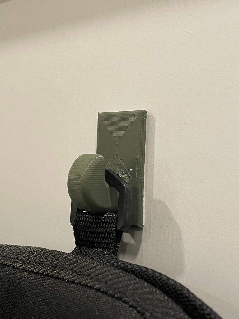 Miniatura 3 do modelo 3D Parametric wall hook