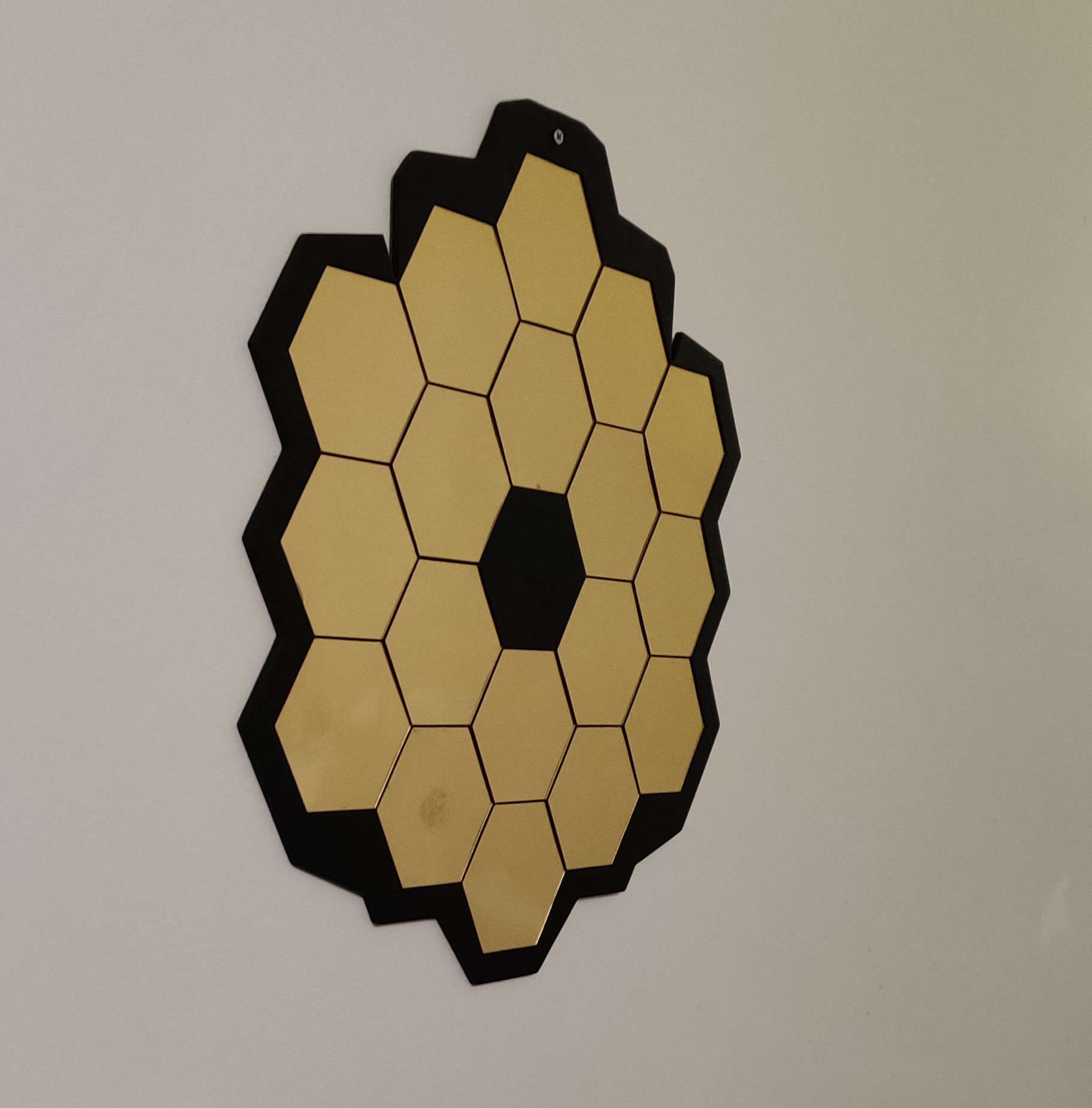 JWST Realistic Wall Art (with hole for hanging)