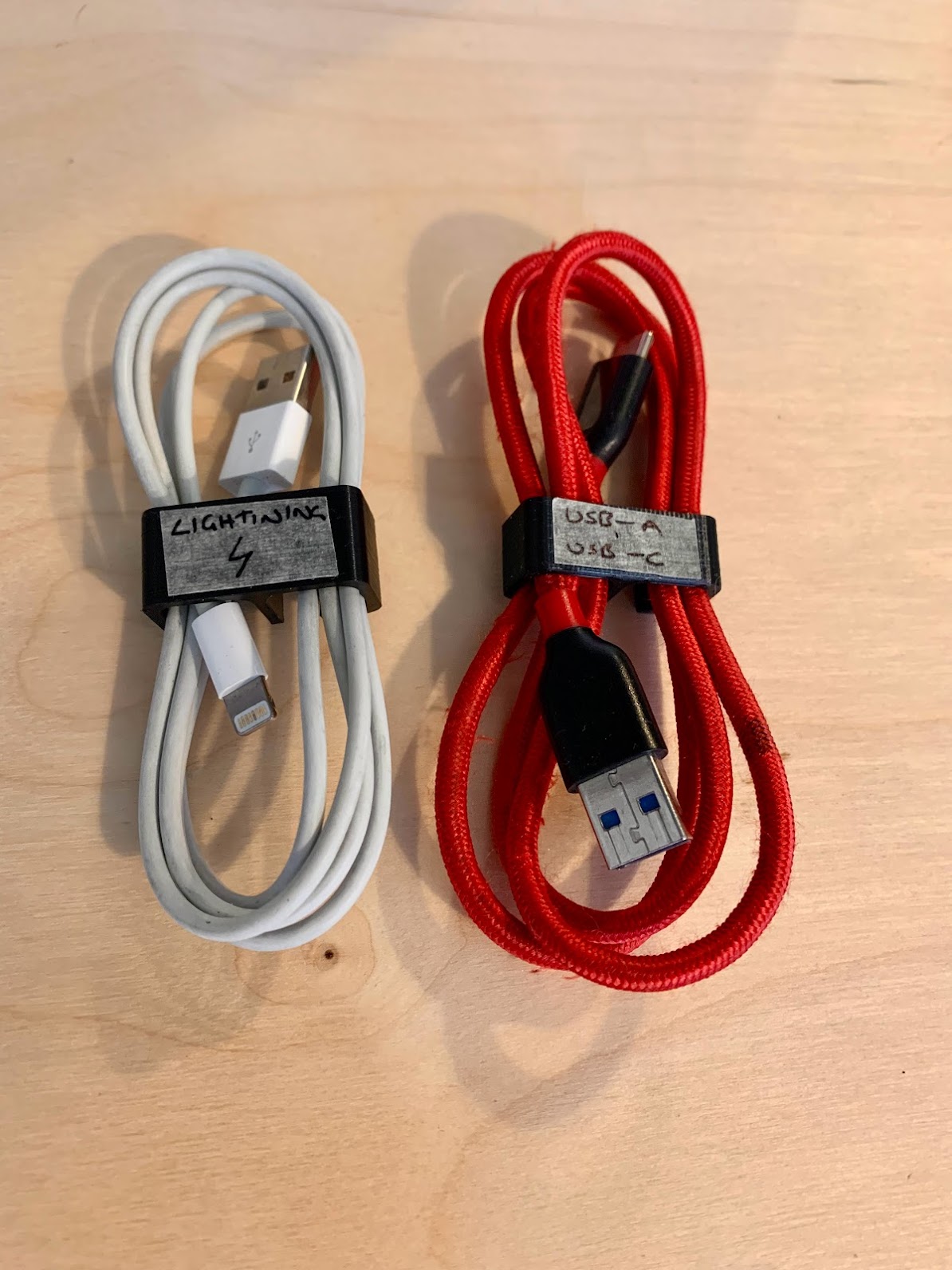 USB Cable Tidy Clip