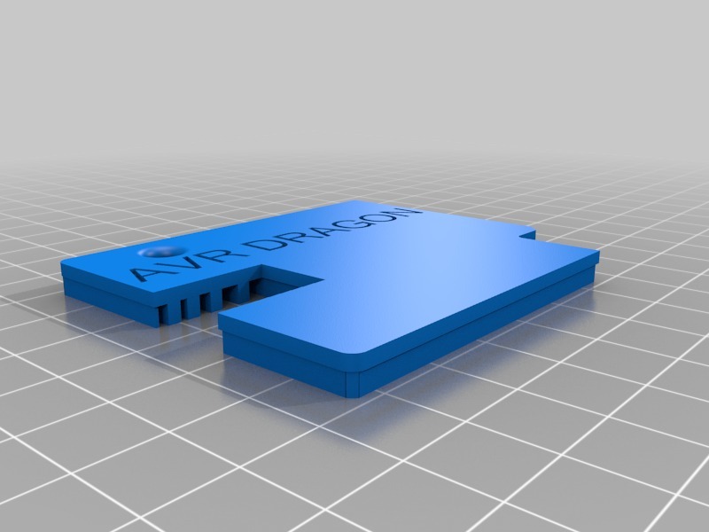 Miniatura 4 do modelo 3D AVR Dragon Programmer Case