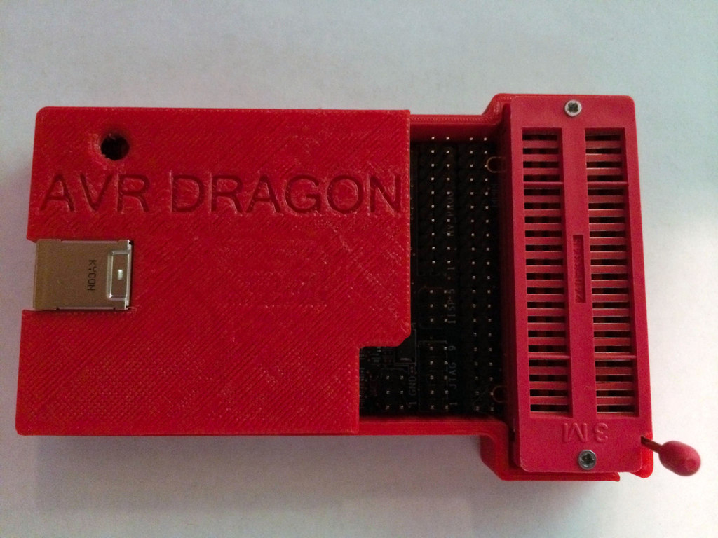 Miniatura 5 do modelo 3D AVR Dragon Programmer Case