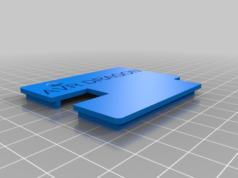 Miniatura 8 do modelo 3D AVR Dragon Programmer Case
