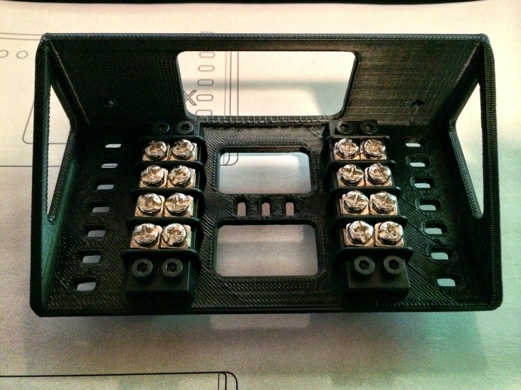 Shapeoko 2 Carriage Terminal Board Mount