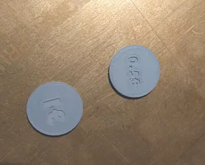Coin for a shopping trolley / moneda para carrito