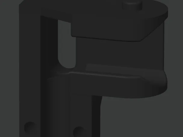Reinforced SV08 toolhead mount for a drag chain