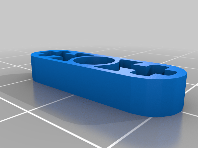 LEGO Medium Beam 3 x 0.5 with Axle Hole each end