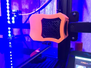 STL file Creality Ender 3 V2 - Fan Cover / Duct 👽・Template to