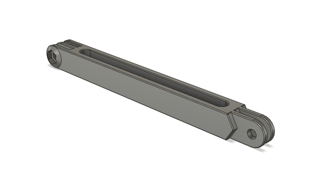 Miniatura 2 do modelo 3D GoPro mounting arm