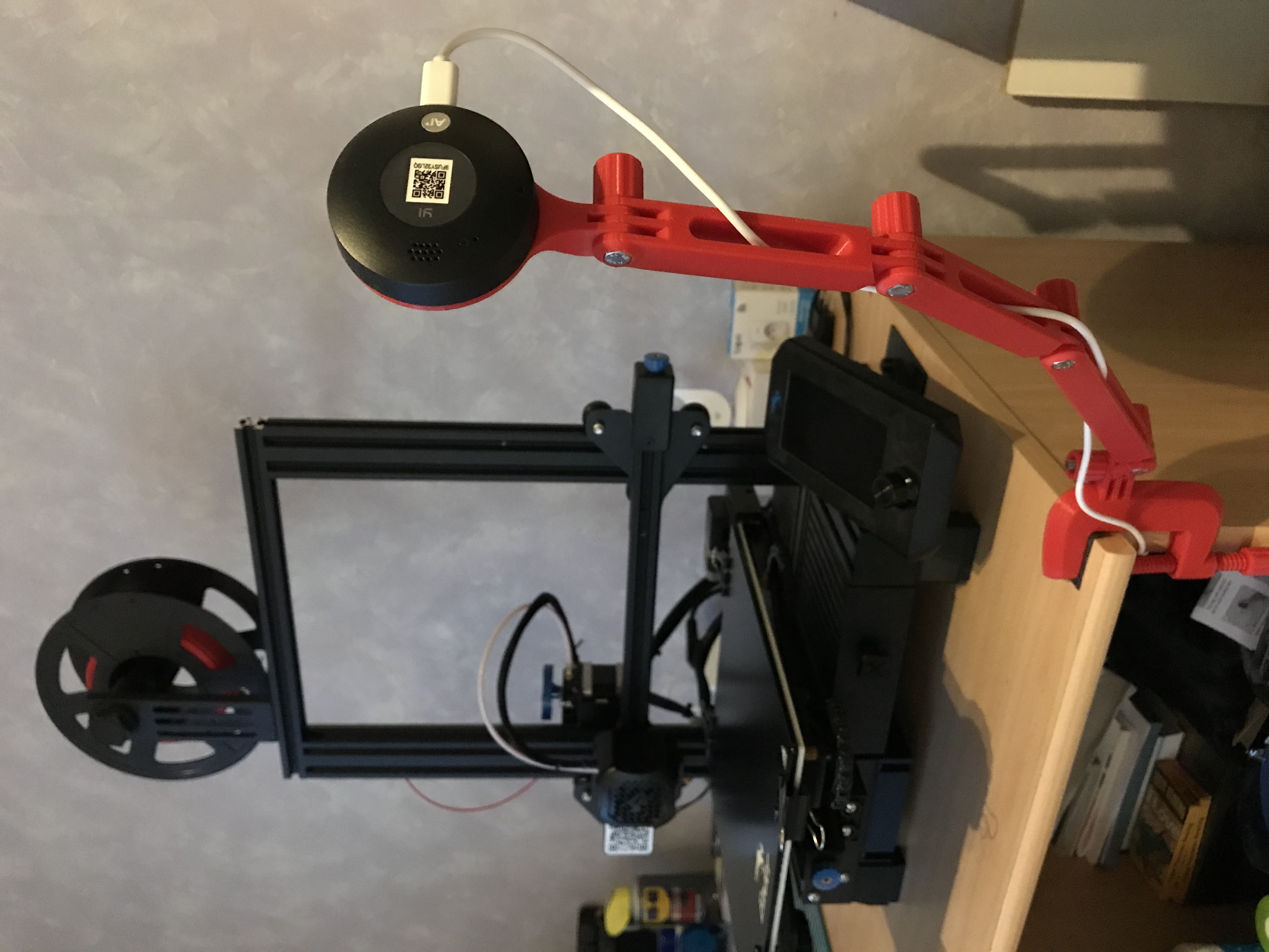 Miniatura 3 do modelo 3D GoPro mounting arm