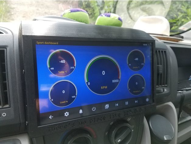 Dashboard Screen holder - Citroen Jumper