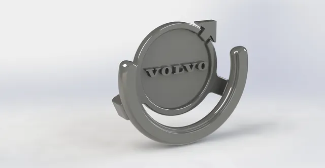 Popsocket Holder with Volvo logo