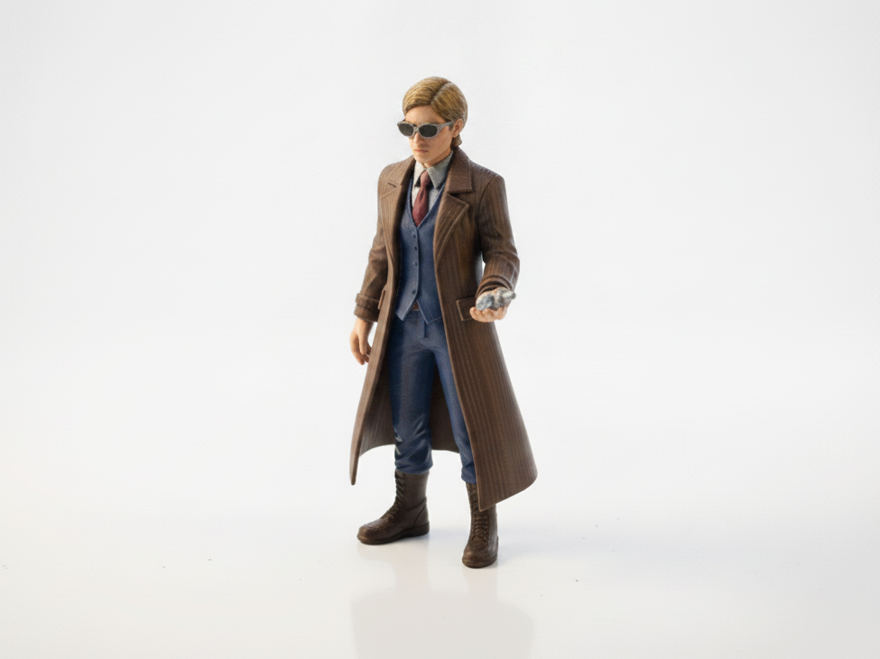 Trinity Matrix Movie Character 3D Printable Figurine