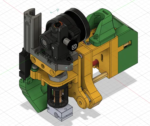 E3D Toolchanger orbiter v2.0 mount