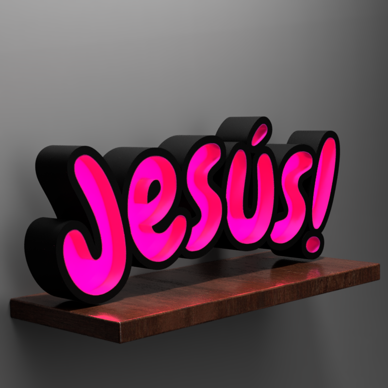 Letrero Led | JESUS!