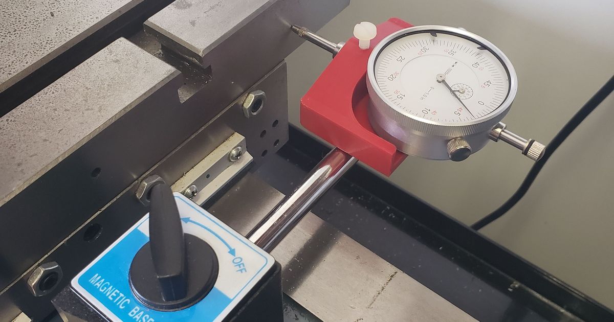 Dial Indicator Post Holder by Dan Download free STL model