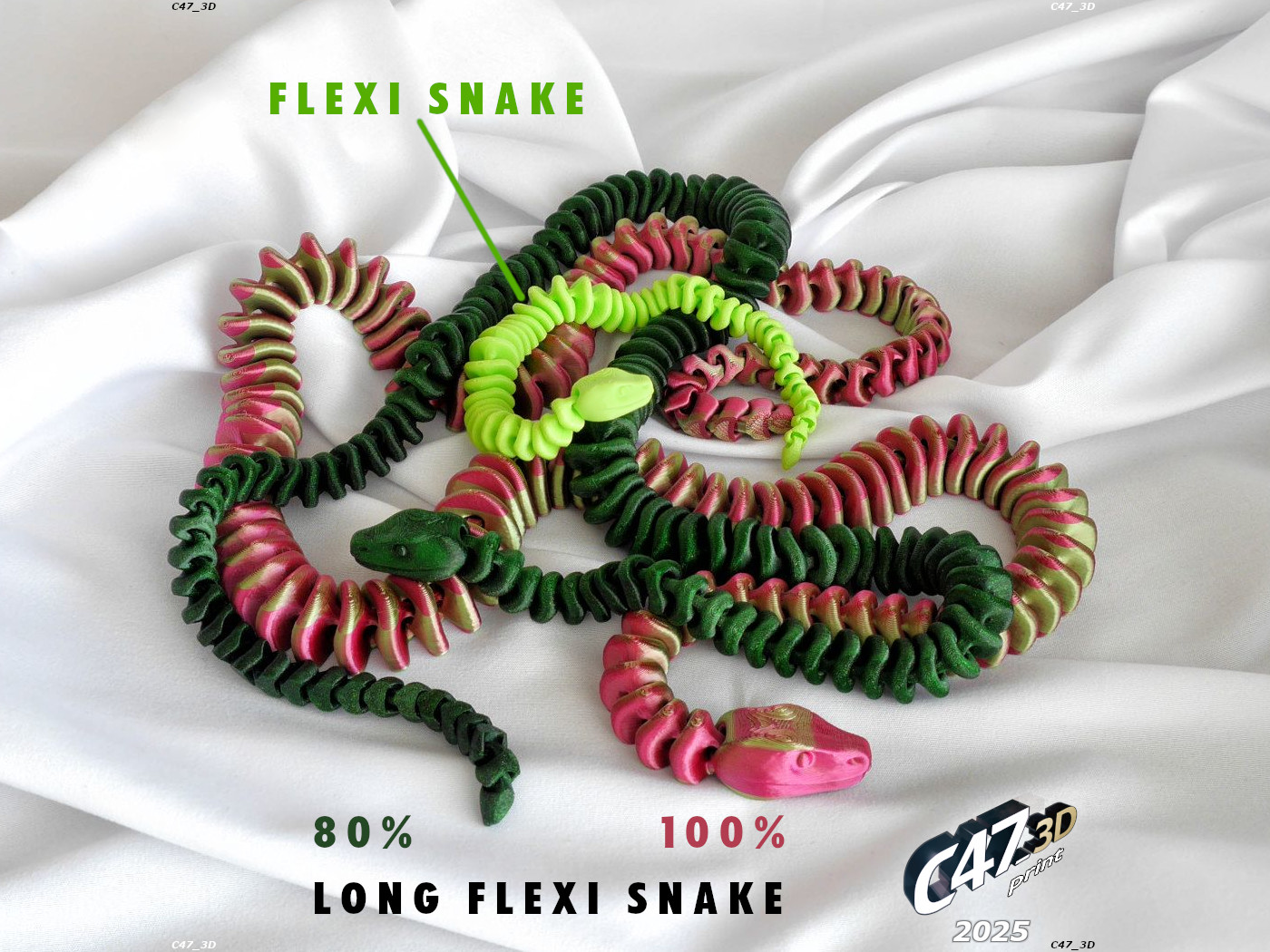 Miniatura 11 do modelo 3D Flexi Snake