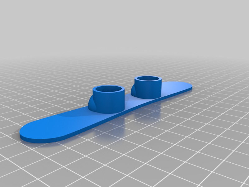 Miniatura 2 do modelo 3D Finger Snowboard