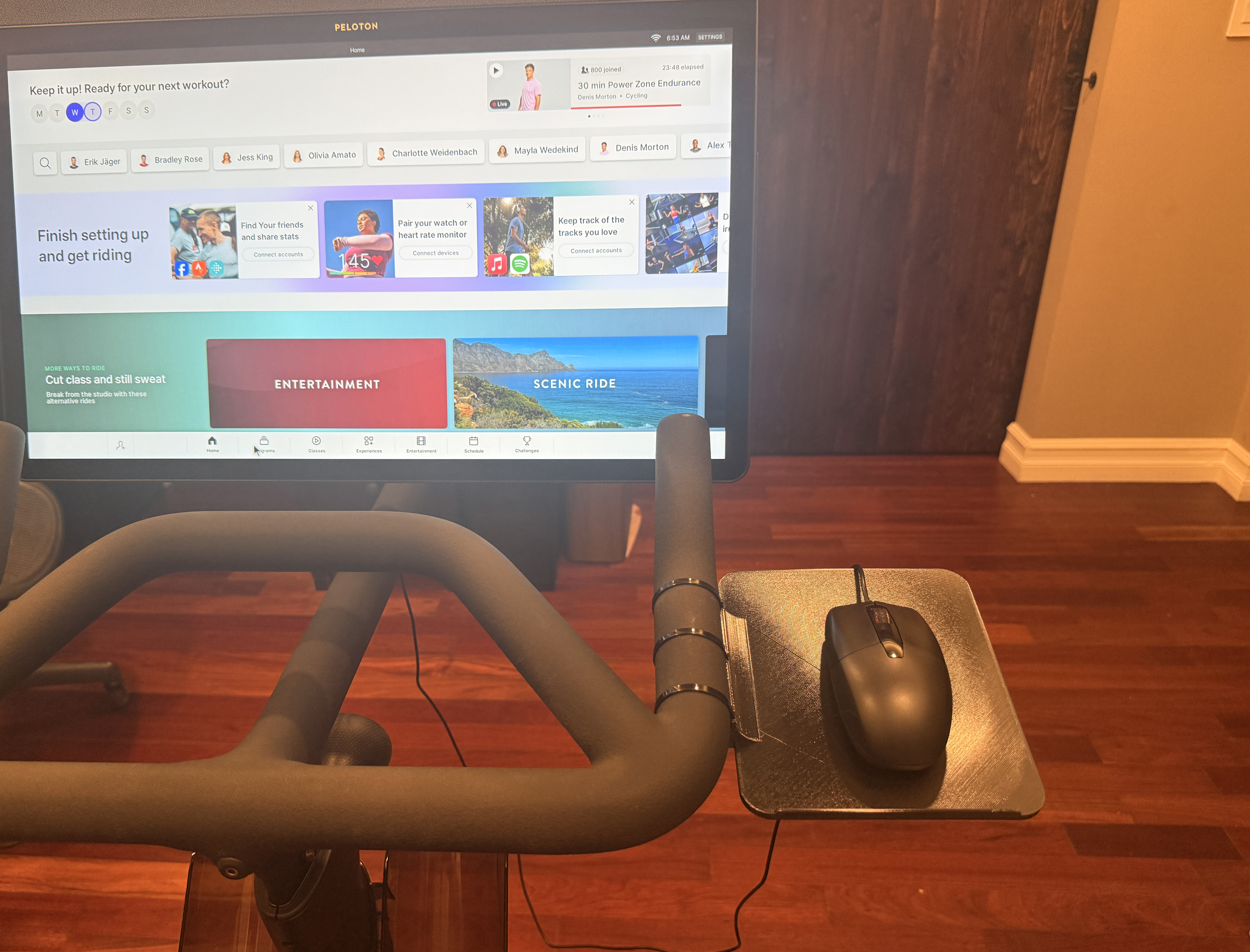 Peloton Bike Mousepad