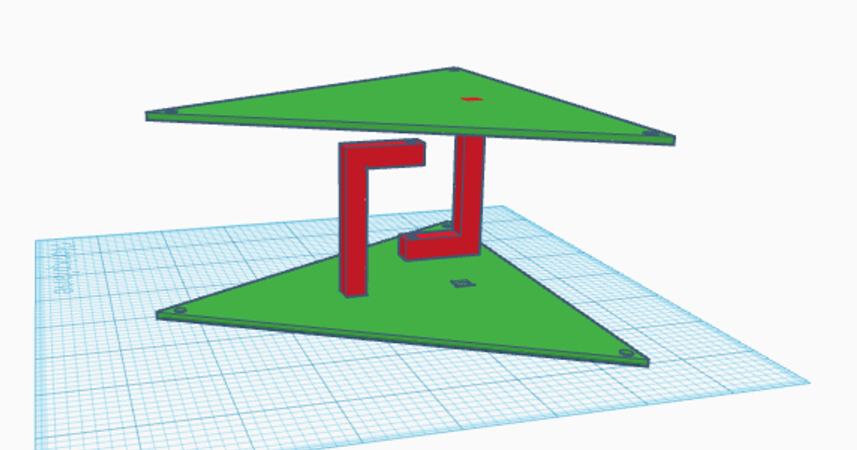 Simple Floating Table by Skibub28 | Download free STL model ...