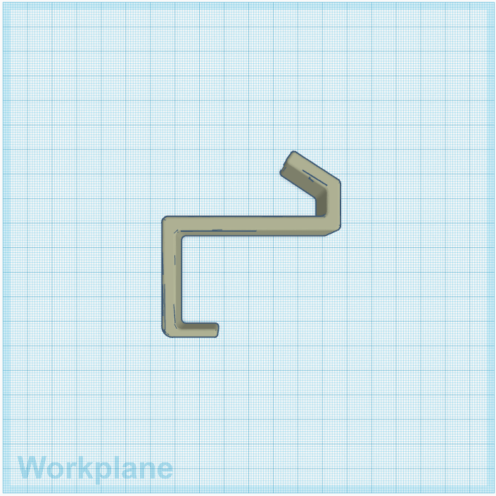 Miniatura 2 do modelo 3D Over Door Hook