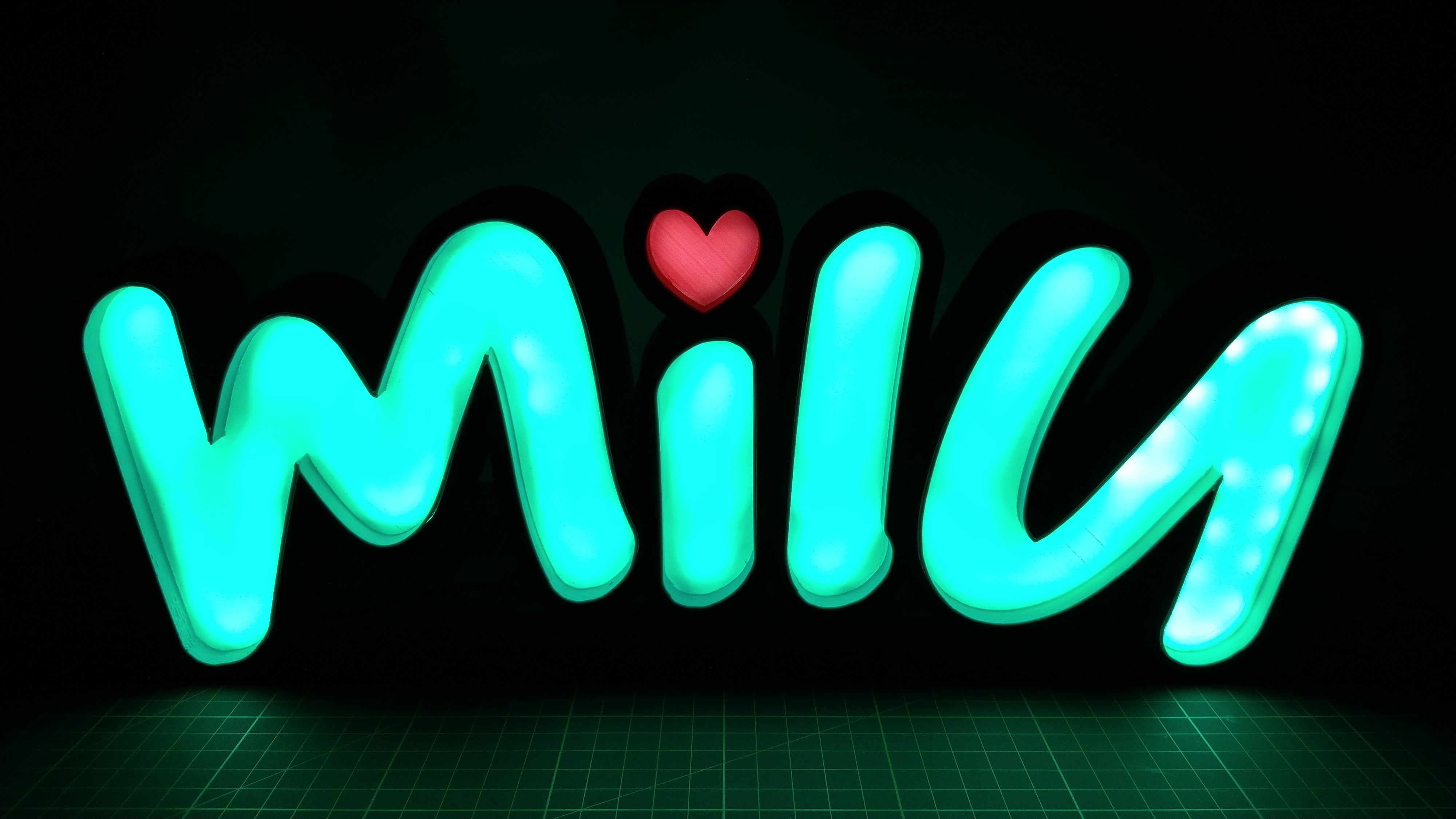 Letrero Led | Milu — miniatura 4