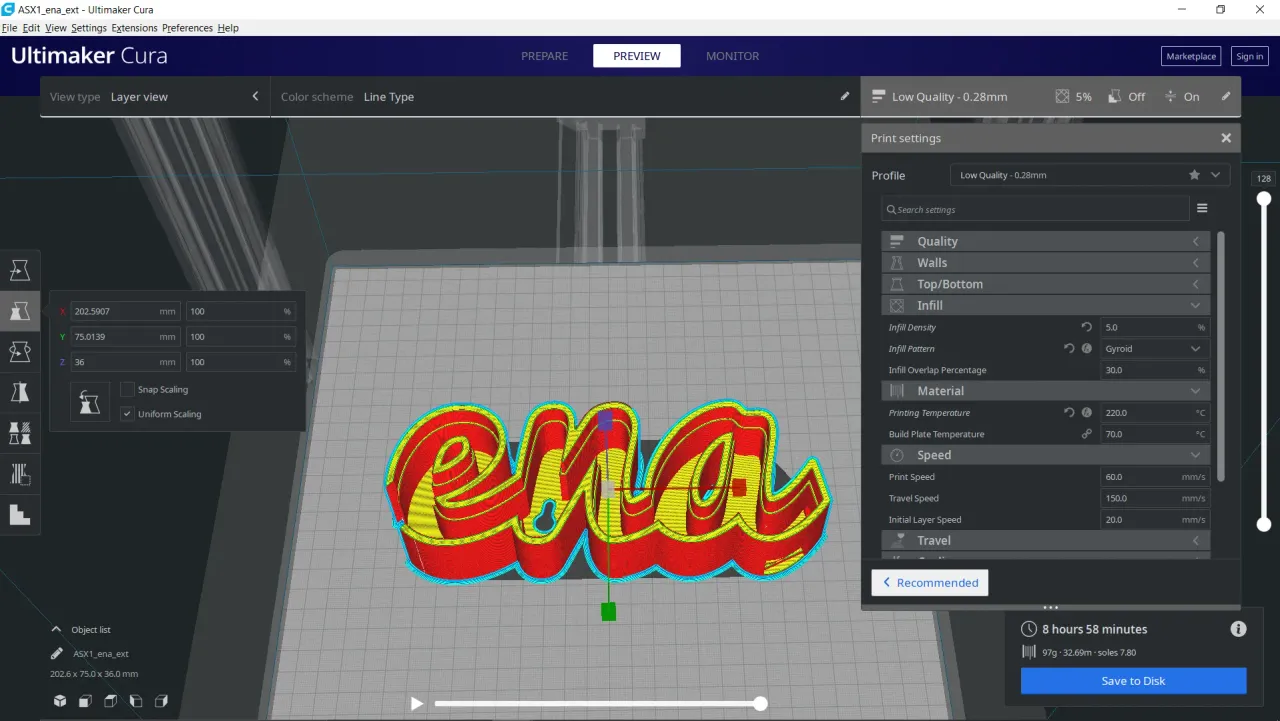 Archivo STL Cartel LUMINOSO led Eva 🖼️・Plan imprimible en 3D