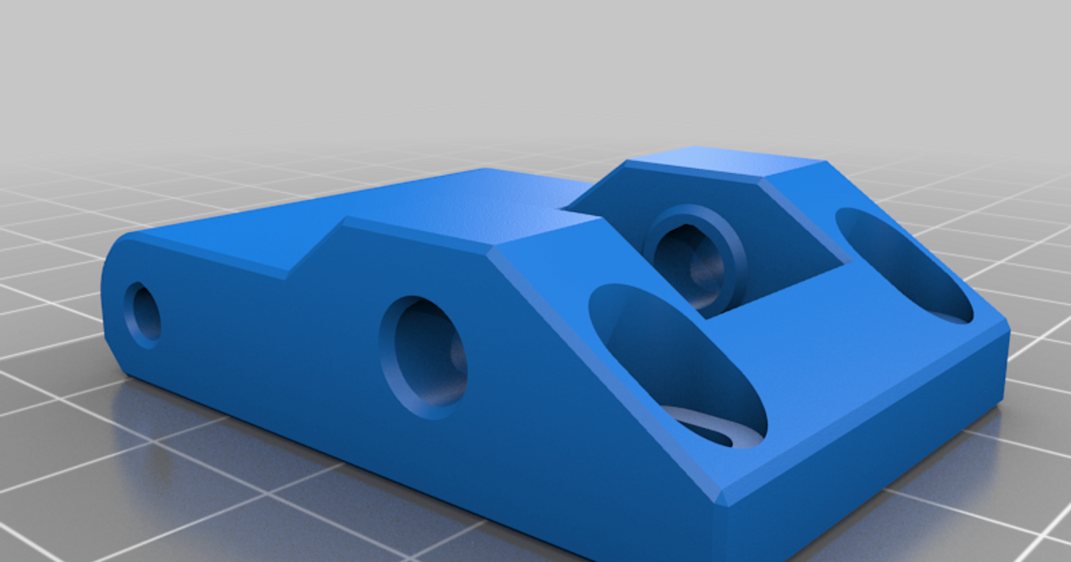 Prusa Bear MK3/MK3S Y 10mm belt holder and tensioner by BoA Download free STL model