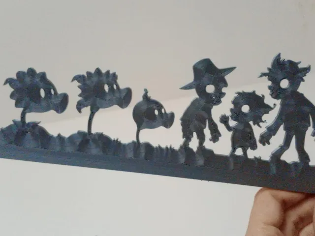 2D WALLART - Plants Vs Zombies