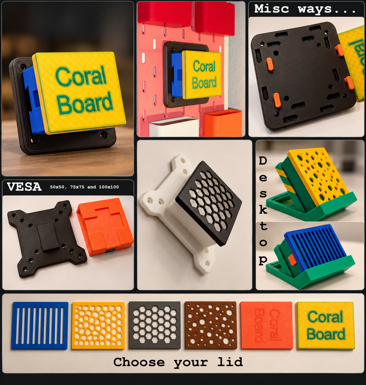 CoralBoard Cases & Mounts