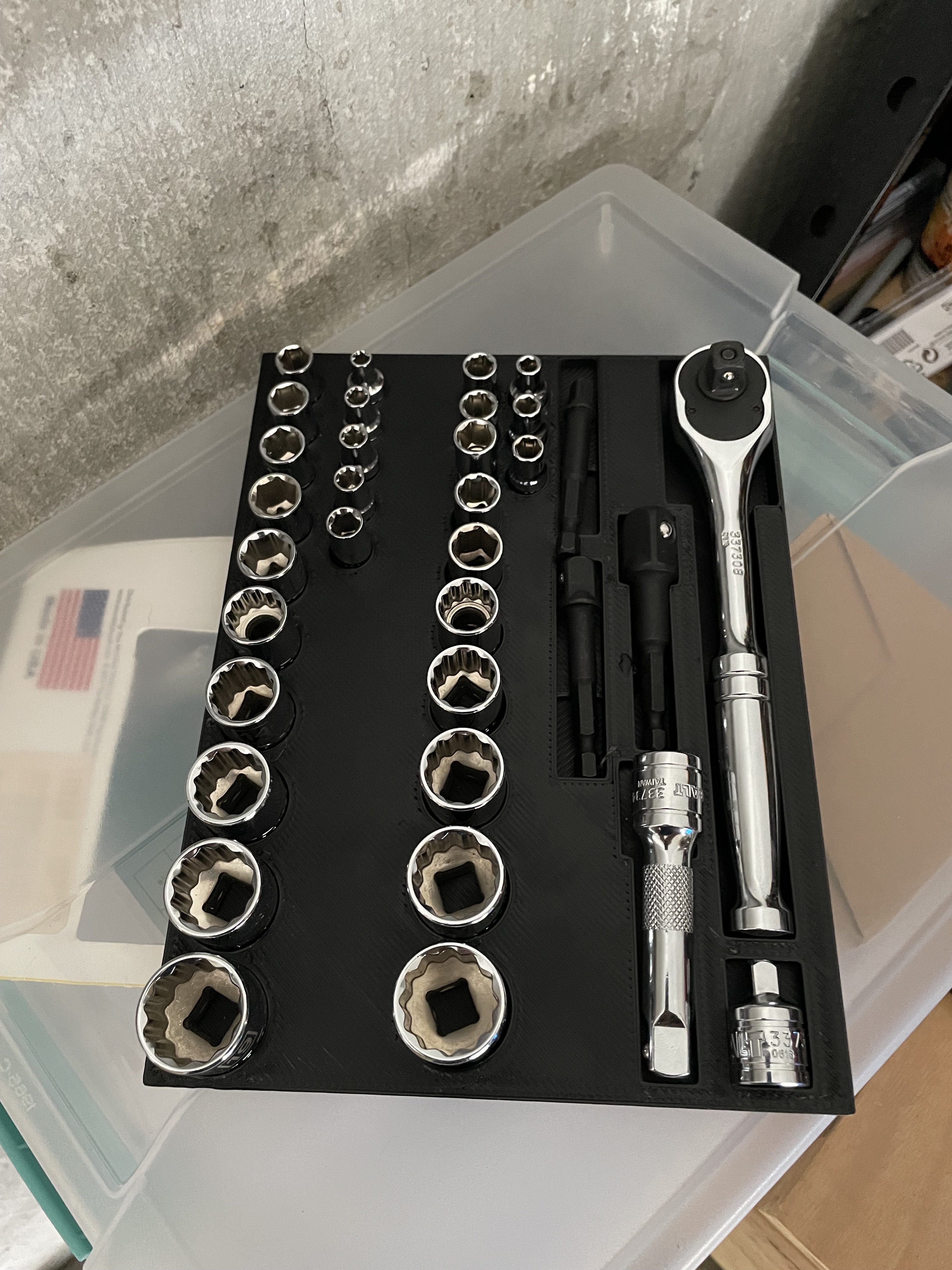 Kobalt Socket Set Organizer (ALCH assortment system)