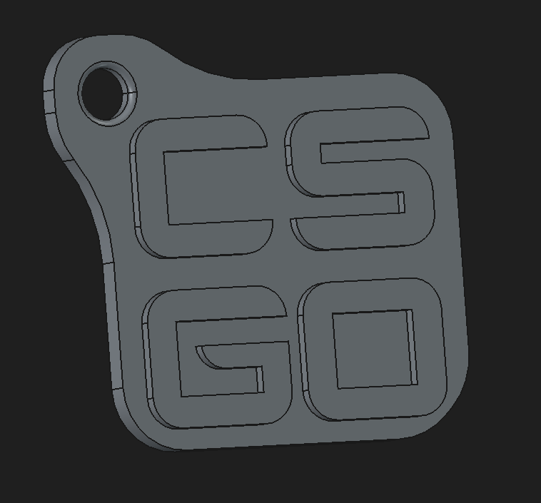 CSGO Key Chain