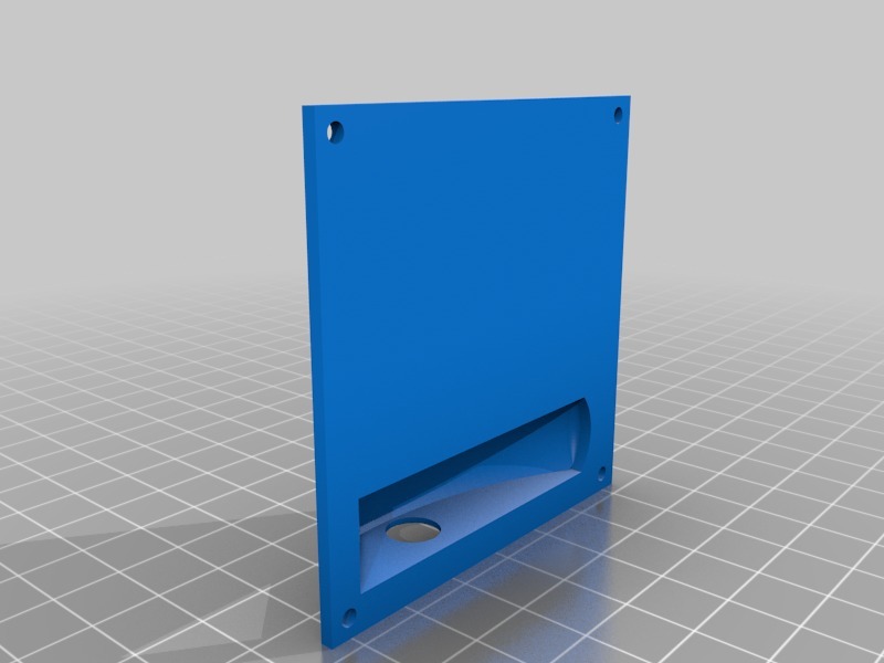 Servo Cover Plate by peter.skotte Download free STL model