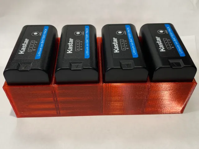Sony NP-F970Pro / Kastar Battery Cover / Storage Box / 4 Count